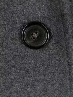 Thom Browne notched-lapel single-breasted coat