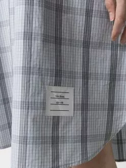 Thom Browne check-print shirt dress