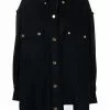 Thom Browne supersized tweed shirt
