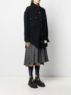 Thom Browne Supersized tweed shirt shirts of women 7 Thom Browne supersized tweed shirt
