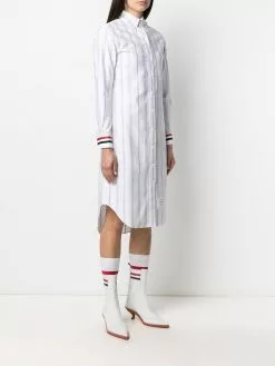Thom Browne classic long sleeve button down shirt