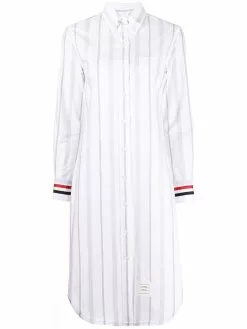 Thom Browne classic long sleeve button down shirt
