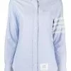 Thom Browne 4-Bar long sleeve button down shirt