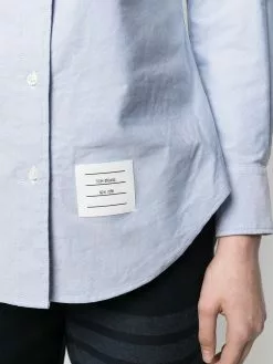 Thom Browne 4-Bar long sleeve button down shirt