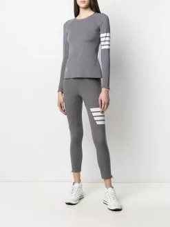 Thom Browne 4-Bar compression leggings