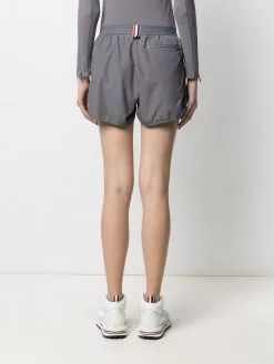 Thom Browne Flyweight Tech 4-Bar running shorts