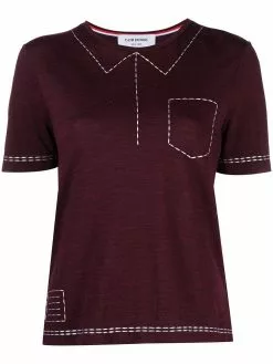 Thom Browne Trompe-l'œil short-sleeve T-shirt