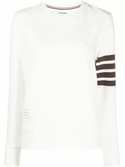 Thom Browne 4-Bar crew-neck sweatshirt