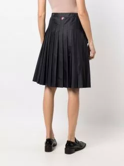 Thom Browne cargo-pocket pleated midi skirt