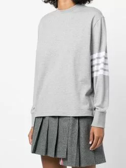 Thom Browne 4-Bar crew-neck