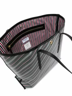 Thom Browne monogram-print tote bag