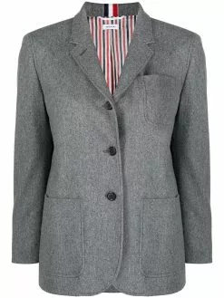 Thom Browne RWB-stripe single-breasted blazer
