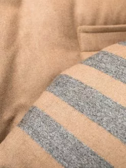 Thom Browne 4-Bar padded double-breasted coat