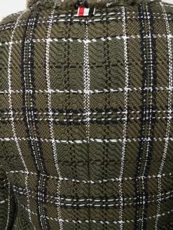 Thom Browne button-up tweed jacket