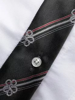 Thom Browne Button front tie detail shirt dress day dresses of women 12 Thom Browne button-front tie-detail shirt dress