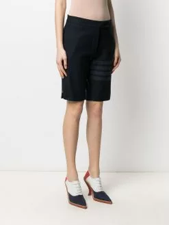 Thom Browne 4-Bar stripe twill shorts