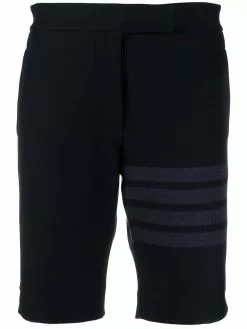 Thom Browne 4-Bar stripe twill shorts