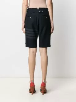 Thom Browne 4-Bar stripe twill shorts