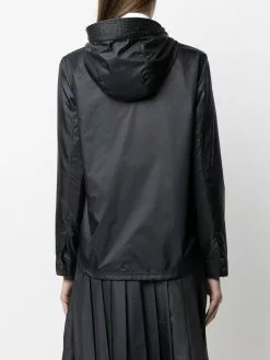 Thom Browne Zip up hooded jacket trench coats & raincoats of women 8 Thom Browne zip-up hooded jacket