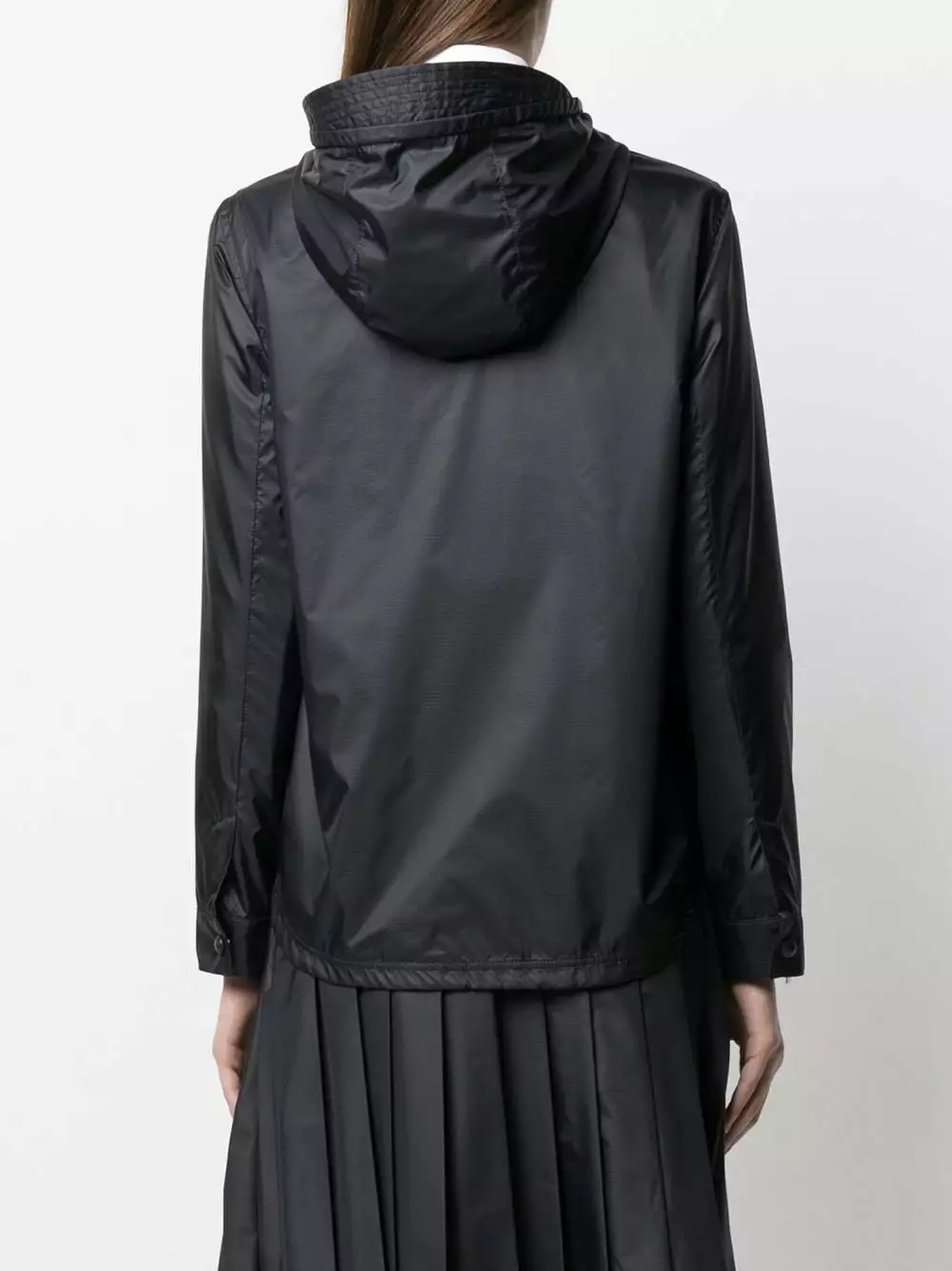 Thom Browne Zip up hooded jacket trench coats & raincoats of women 4 Thom Browne zip-up hooded jacket