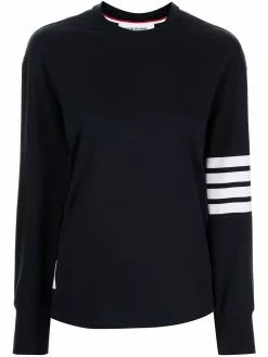Thom Browne 4-Bar crew-neck sweatshirt