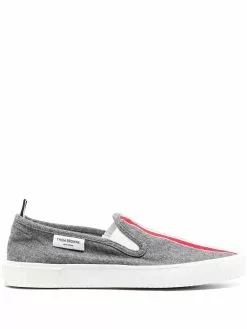 Thom Browne slip-on heritage trainer