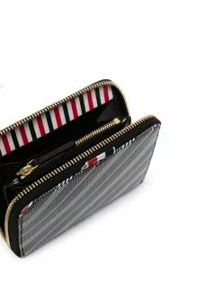 Thom Browne RWB stripe compact wallet