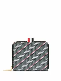Thom Browne RWB stripe compact wallet