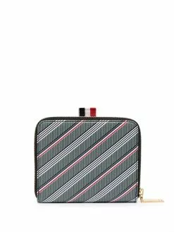 Thom Browne RWB stripe compact wallet
