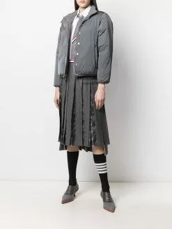 Thom Browne RWB-stripe reversible padded jacket