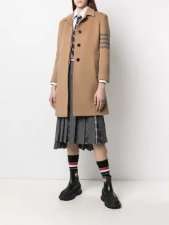 Thom Browne 4-Bar motif tailored coat