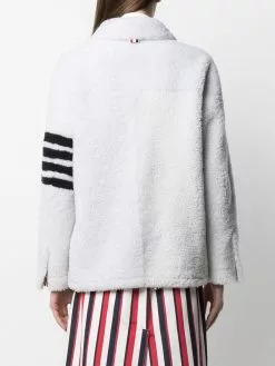 Thom Browne 4-Bar shearling jacket