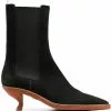 Thom Browne brogued wing-tip chelsea boot with sculpted heel