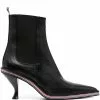 Thom Browne wing-tip chelsea boot with sculpted heel