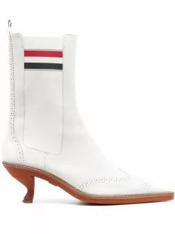 Thom Browne brogued wing-tip Chelsea boots