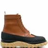 Thom Browne Duck longwing lace-up ankle boots