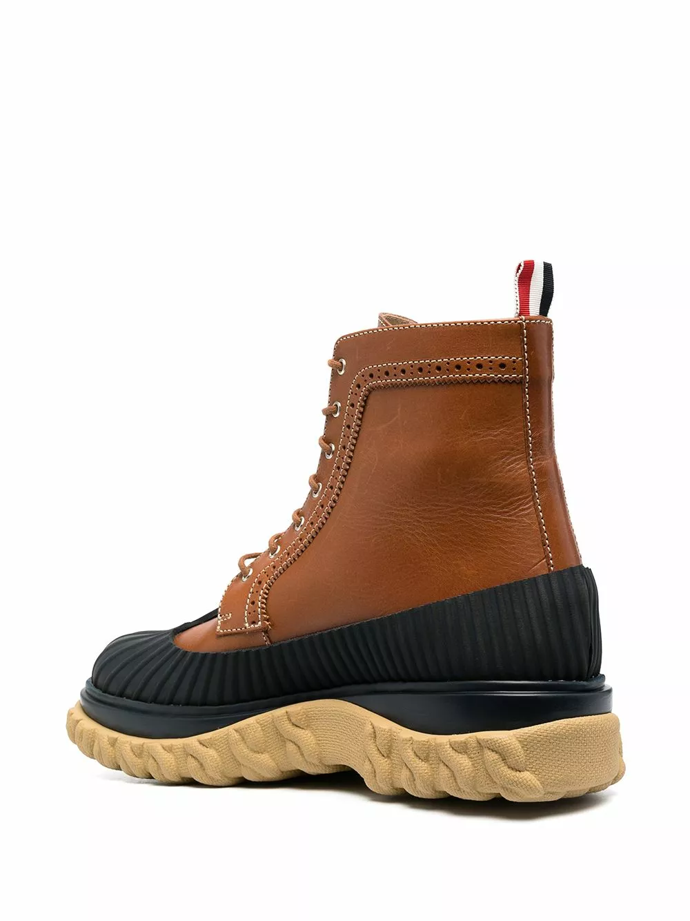 Thom Browne Duck longwing lace up ankle boots of women 3 Thom Browne Duck longwing lace-up ankle boots