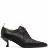 Thom Browne longwing brogues with sculpted heel
