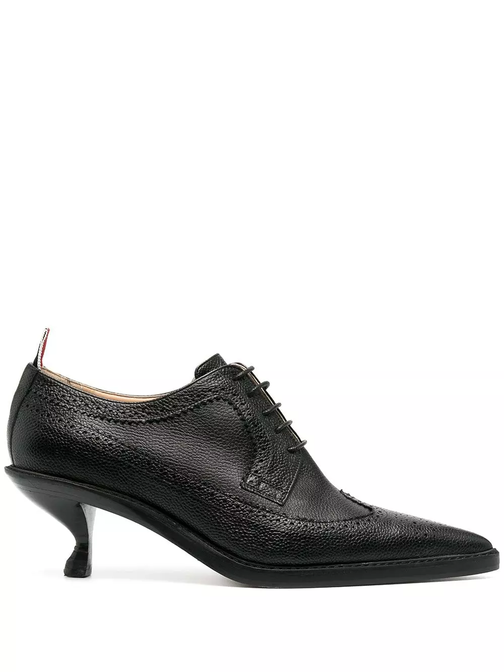 Thom Browne Longwing brogues with sculpted heel pumps of women 1 Thom Browne longwing brogues with sculpted heel
