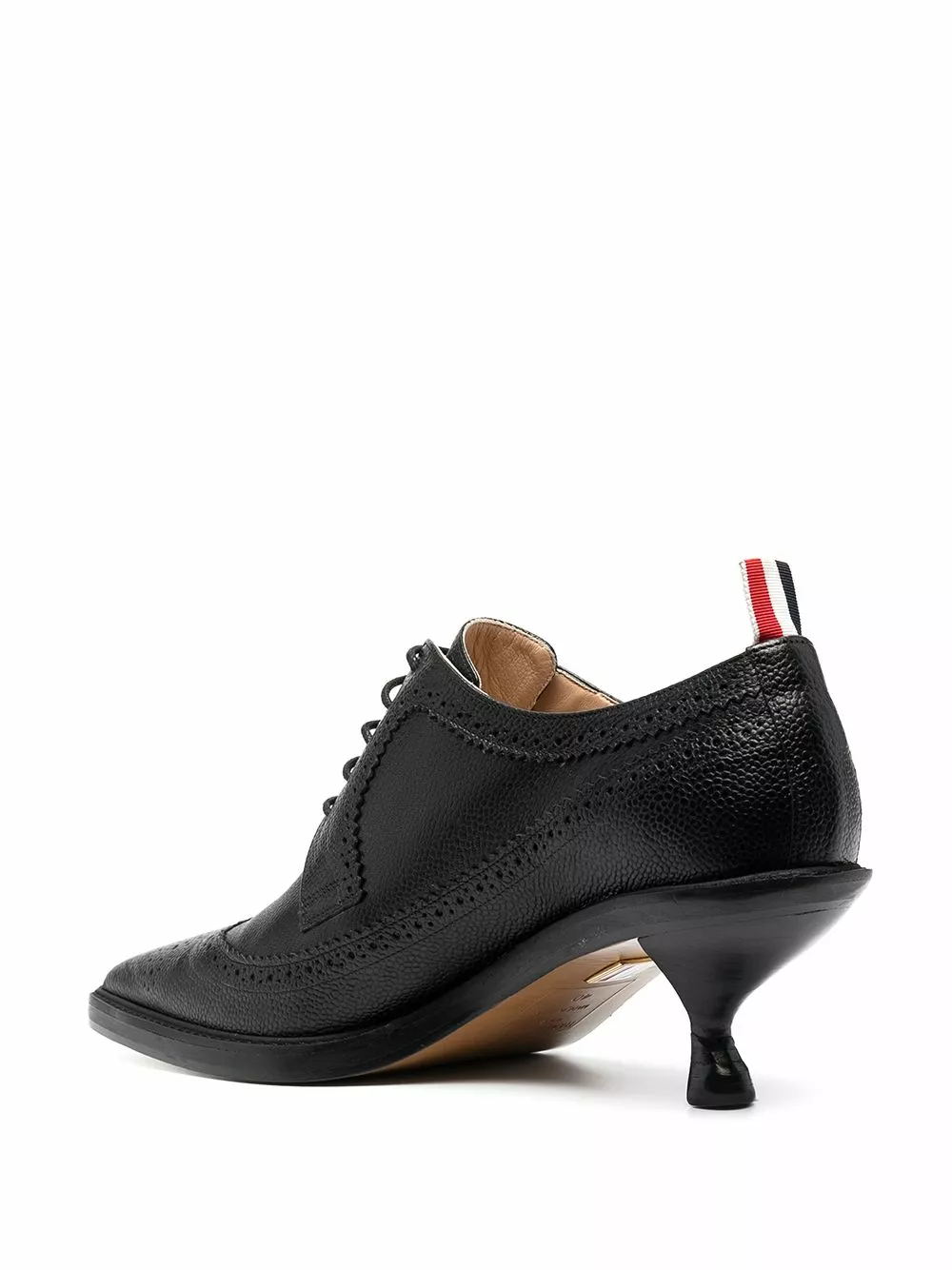 Thom Browne Longwing brogues with sculpted heel pumps of women 3 Thom Browne longwing brogues with sculpted heel