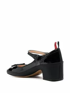 Thom Browne patent leather mary jane pumps