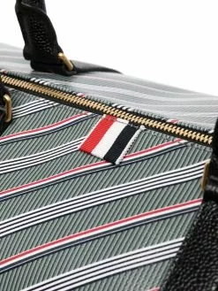 Thom Browne Striped zip around holdall holdalls & weekend bags of women 8 Thom Browne striped zip-around holdall