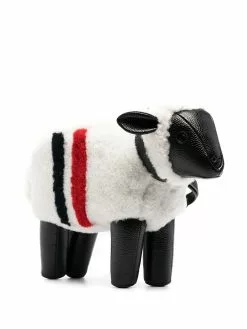 Thom Browne RWB stripe sheep crossbody bag