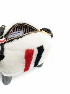 Thom Browne RWB stripe sheep crossbody bag