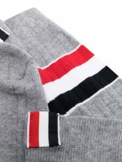 Thom Browne signature-stripe mid-calf socks