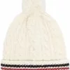 Thom Browne cable-knit RWB beanie