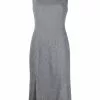 Thom Browne sleeveless 4-vent pencil dress