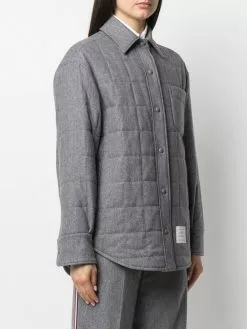 Thom Browne oversized padded shirt jacket