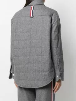 Thom Browne oversized padded shirt jacket