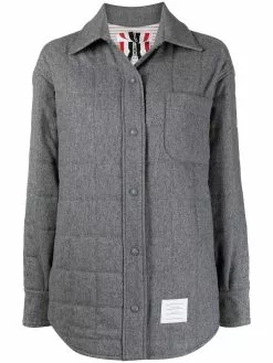 Thom Browne oversized padded shirt jacket